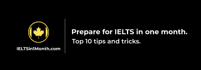 top 10 tips to prepare for IELTS in one month